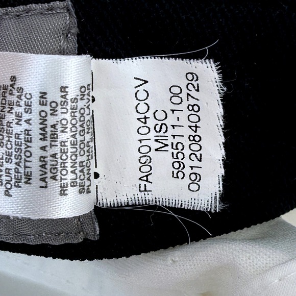 Vintage Y2k Nike FIT DRY Women Hat Tailwind White Running Mesh Cap Center Swoosh main image 6